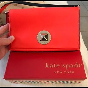 Kate Spade Newbury Lane Sally Crossbody Orange